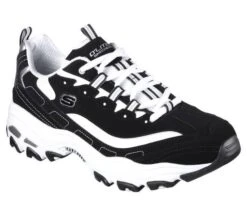 Miesten Tennarit Skechers Mustavalko