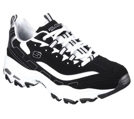 Miesten Tennarit Skechers Mustavalko 1 Miesten Tennarit Skechers Mustavalko