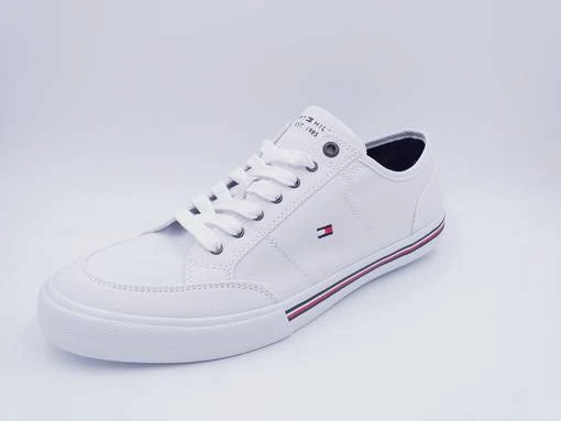 Miesten Tennarit Tomm Hilfiger Valkoinen 1 Miesten Tennarit Tomm Hilfiger Valkoinen