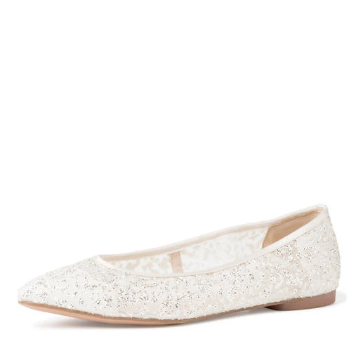 Naisten Balleriinat Tamaris Ivory Glam 1 Naisten Balleriinat Tamaris Ivory Glam