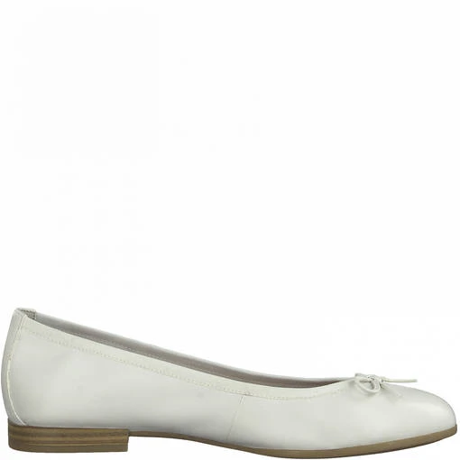 Naisten Balleriinat Tamaris Valkoinen 2 Naisten Balleriinat Tamaris Valkoinen - Image 2