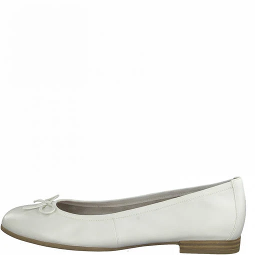 Naisten Balleriinat Tamaris Valkoinen 3 Naisten Balleriinat Tamaris Valkoinen - Image 3