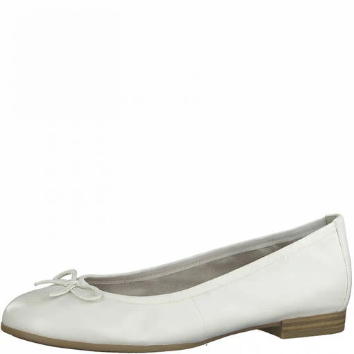 Naisten Balleriinat Tamaris Valkoinen 1 Naisten Balleriinat Tamaris Valkoinen
