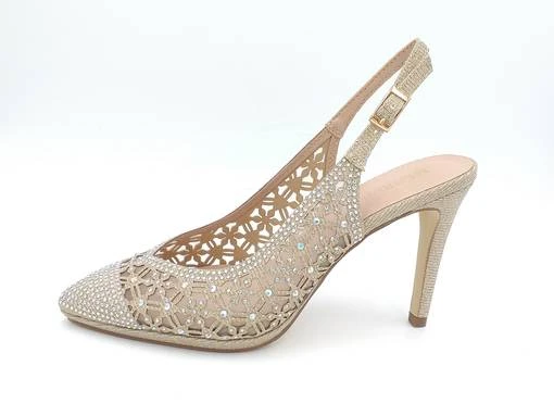 Naisten Juhlakengät Menbur Kulta 2 Naisten Juhlakengät Menbur Kulta - Image 2