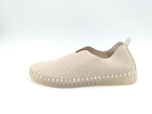 Naisten Kesäkengät Ilse Jacobsen Beige 2 Naisten Kesäkengät Ilse Jacobsen Beige - Image 2