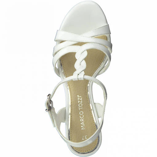 Naisten Korkokengät MarcoTozzi Valkoinen 5 Naisten Korkokengät MarcoTozzi Valkoinen - Image 5