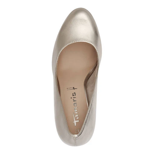 Naisten Korkokengät Tamaris Light Gold 4 Naisten Korkokengät Tamaris Light Gold - Image 4