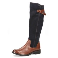 Naisten Saappaat Caprice Sininen/cognac