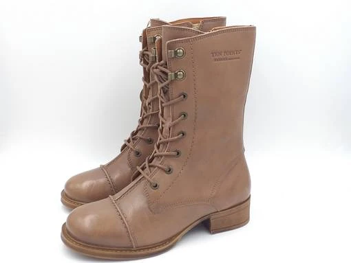 Naisten Saappaat Ten Points Taupe 4 Naisten Saappaat Ten Points Taupe - Image 4