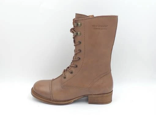 Naisten Saappaat Ten Points Taupe 2 Naisten Saappaat Ten Points Taupe - Image 2