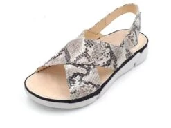 Naisten Sandaalit Clarks Grey Snake