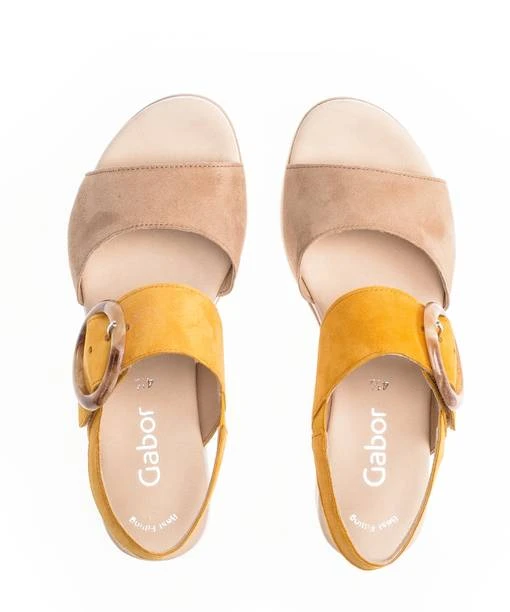 GB Naisten Sandaalit Gabor Mango/caramel 4 GB Naisten Sandaalit Gabor Mango/caramel - Image 4