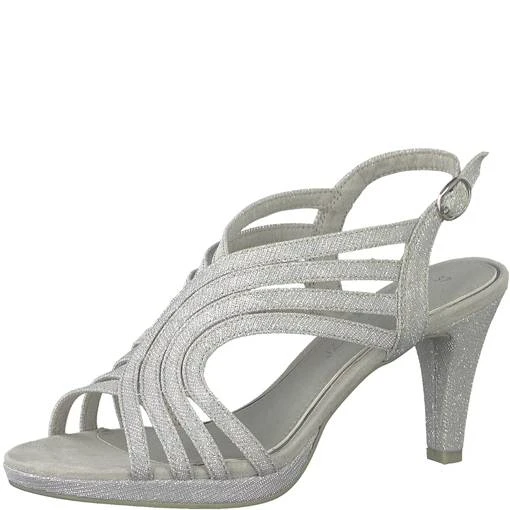Naisten Sandaalit Marco Tozzi Hopea 1 Naisten Sandaalit Marco Tozzi Hopea