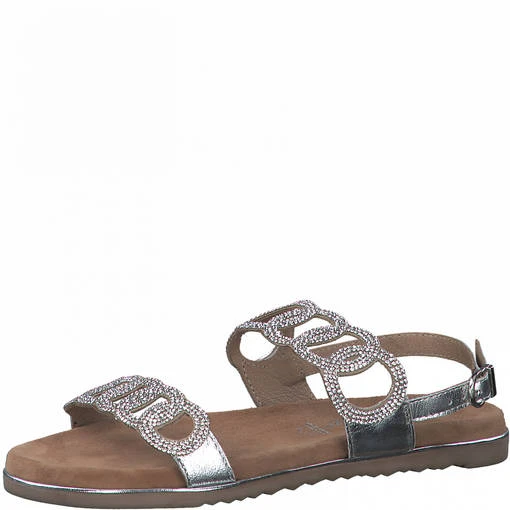 Naisten Sandaalit MarcoTozzi Silver Comb 1 Naisten Sandaalit MarcoTozzi Silver Comb