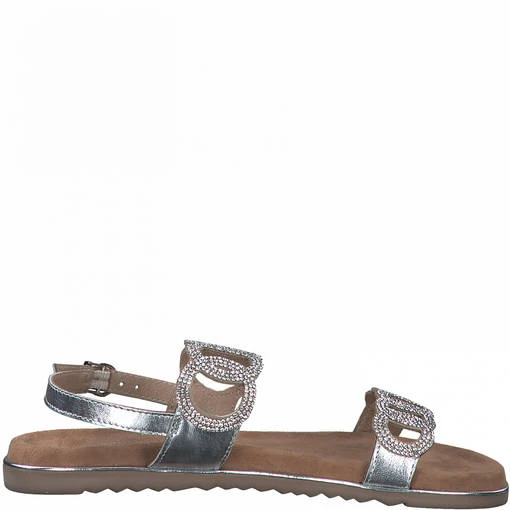 Naisten Sandaalit MarcoTozzi Silver Comb 2 Naisten Sandaalit MarcoTozzi Silver Comb - Image 2