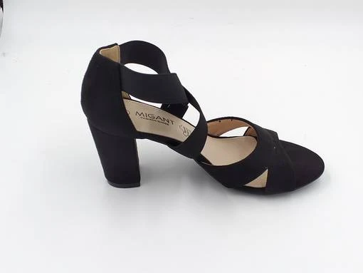 Naisten Korkokengät Migant Musta 4 Naisten Korkokengät Migant Musta - Image 4