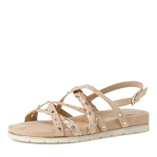 Naisten Sandaalit Tamaris Beige Kombi 1 Naisten Sandaalit Tamaris Beige Kombi