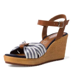 Naisten Sandaalit Tamaris Cuoio Stripes