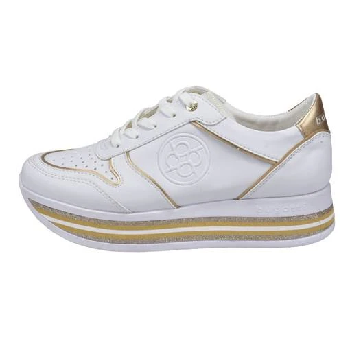 Naisten Tennarit Bugatti Valkoinen Kulta 2 Naisten Tennarit Bugatti Valkoinen Kulta - Image 2