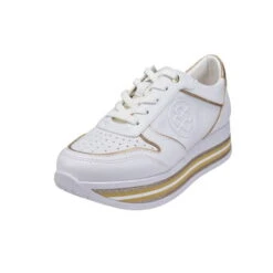 Naisten Tennarit Bugatti Valkoinen Kulta