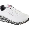 Naisten Tennarit Skechers Black White