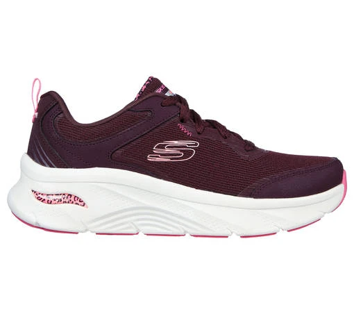 Naisten Tennarit Skechers Burgundy 2 Naisten Tennarit Skechers Burgundy - Image 2
