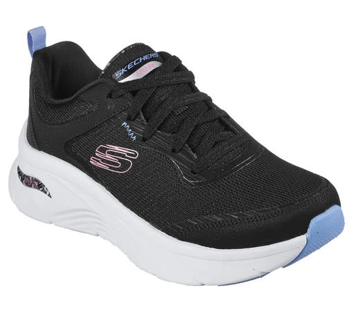 Naisten Tennarit Skechers Musta Multi 1 Naisten Tennarit Skechers Musta Multi