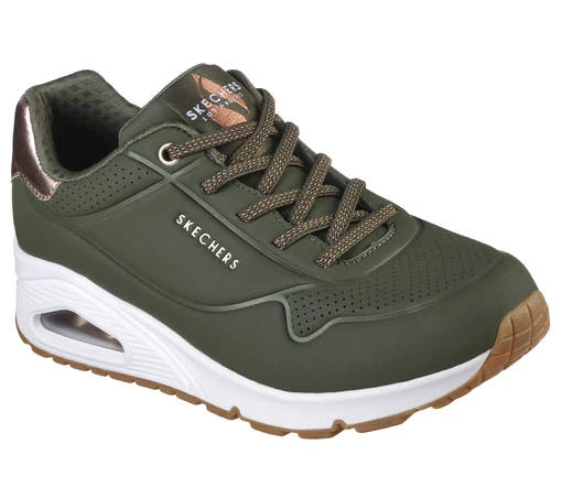 Naisten Tennarit Skechers Oliivi 1 Naisten Tennarit Skechers Oliivi