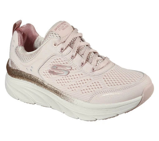 Naisten Tennarit Skechers Pinkki Kulta 1 Naisten Tennarit Skechers Pinkki Kulta