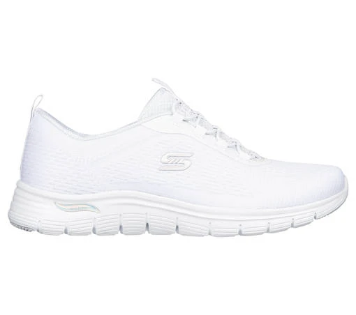 Naisten Tennarit Skechers Valkoinen 3 Naisten Tennarit Skechers Valkoinen - Image 3