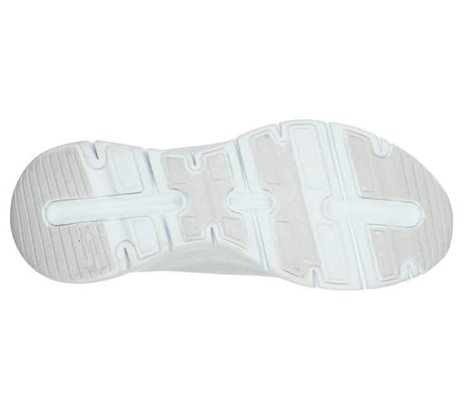 Naisten Tennarit Skechers Valkoineni 4 Naisten Tennarit Skechers Valkoineni - Image 4