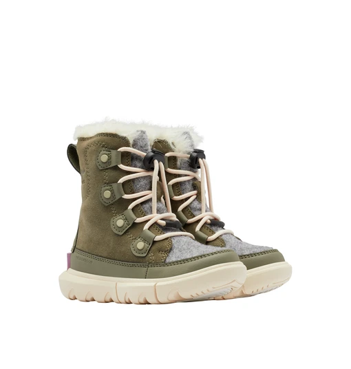 Sorel Youth Explorer Lace WP Stone Green 6 Sorel Youth Explorer Lace WP Stone Green -Splatoon Kauppa