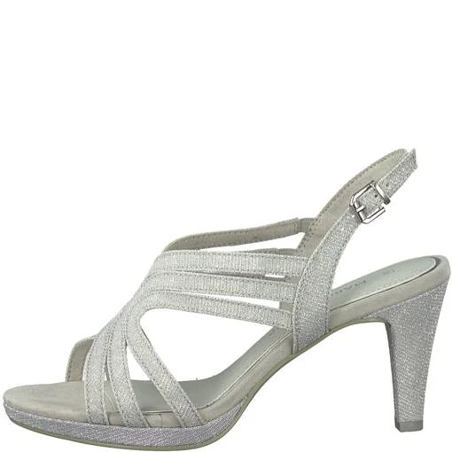 Naisten Korkokengät MarcoTozzi Hopea 2 Naisten Korkokengät MarcoTozzi Hopea - Image 2